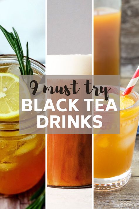 how to make delicious sweet iced black tea to chill on summer! from milk tea to raspberry mango black tea, here you'll find healthy and refreshing ideas for summer. #blacktea #icedtea #sweeticedtea Black Tea Drinks, Summer Iced Tea Recipes, Black Tea Latte Recipe, Iced Black Tea Recipe, Drinking Ideas, Iced Black Tea, Flavored Iced Tea Recipes, Black Tea Recipe, Summer Iced Tea