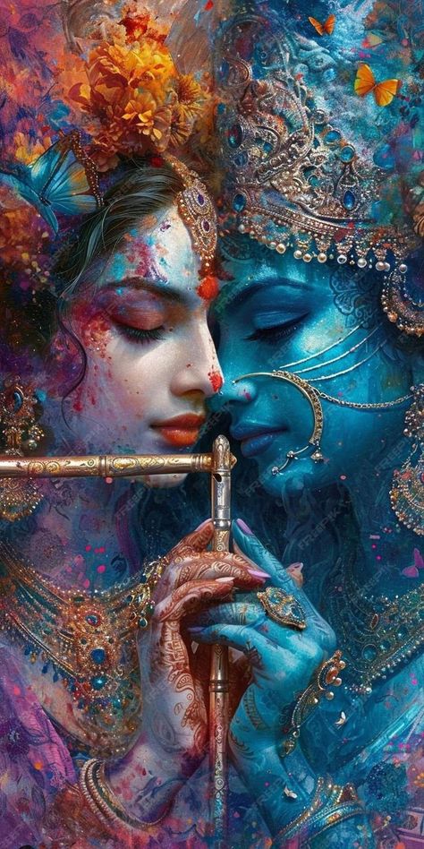 Unique Radha Krishna Images, L Wallpaper, Shri Ram Photo, तितली वॉलपेपर, Peace Illustration, Lord Krishna Hd Wallpaper, Radha Krishna Wallpaper, Vedic Art, Hinduism Art