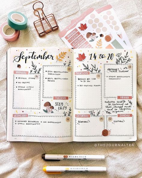 33+ Amazing Bullet Journal Weekly Spreads You'll Want To Steal (UPDATED!) Organizator Grafic, Penanda Buku, Diy Buch, Bullet Journel, Bujo Planner, Bullet Journal Ideas Templates, Bullet Journal Weekly, Creating A Bullet Journal, Bullet Journal Paper