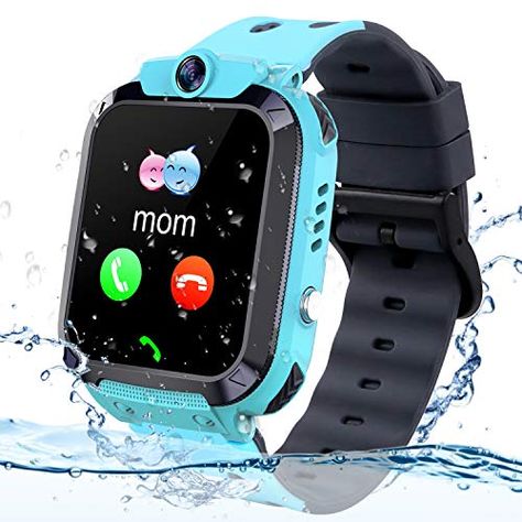 Themoemoe Kids GPS Tracker Watch, Kids Smartwatch IP68 Waterproof With GPS Tracker Phone Alarm Clock Game Camera Compatible with 2G T-mobile Birthday Gift for Kids(S12B-Blue). For product & price info go to:  https://all4hiking.com/products/themoemoe-kids-gps-tracker-watch-kids-smartwatch-ip68-waterproof-with-gps-tracker-phone-alarm-clock-game-camera-compatible-with-2g-t-mobile-birthday-gift-for-kidss12b-blue/ Phone Watch For Kids, Clock Games, Mobile Watch, Best Kids Watches, T Mobile Phones, Swiss Army Watches, Gps Tracking, Smart Kids, Smart Watches