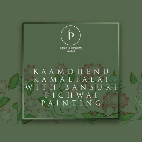 Feel the harmony of Kam Dhenu Kamal Talai with Bansuri—perfect for those who love art that speaks peace and beauty. 🌼🎵 Order now to add this divine piece to your collection @indianpichwai! . . . (Shreenathji, Krishnaji , pichwai painting, kamdhenupichwai , kamdhenupichwaiart) . . #rajasthan#krishna#wallart #modernart #traditionalart #rajasthanart #pichwaipainting #homedecor #asetheticart #culturalinpiration #walldecor #indianart #handpainted #interiordesign#kamdhenupichwaiart#kamdhenupichwai Kamal Talai, Pichwai Painting, Pichwai Paintings, Indian Art, Traditional Art, Love Art, Order Now, Krishna, Modern Art