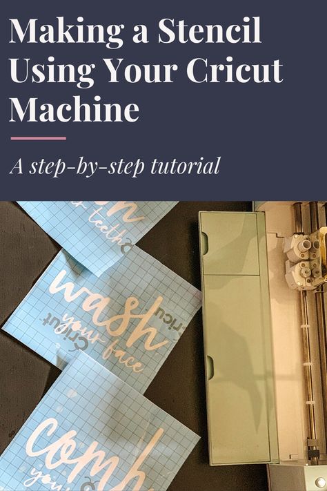 How To Make A Stencil With Cricut Maker, Cricut Paint Stencil, How To Cricut Vinyl Tutorials, Cricut Transfer Paper How To Use, Stencil Cricut How To Make, Making A Stencil With Cricut, Stencil Vinyl Cricut, How To Use Stencil Vinyl With Cricut, Cricut Stencil Projects