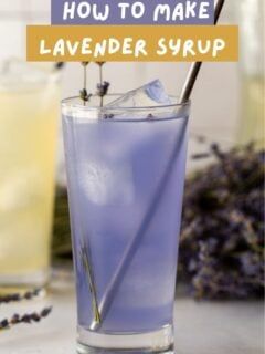 Lavender Drink, Homemade Coffee Syrup, Fun Summer Drinks, Lavender Recipes, Lavender Syrup, Simple Syrup Recipes, Homemade Syrup, Lavender Lemonade, Delicious Drink Recipes