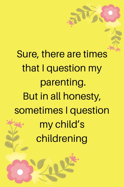 There are days when I question my #parenting but also times when I question my child’s childrening. #mumlife #parents #parentinghumor #parentingquotes #funny #funnyquotes Parent Humor, Parenting Funny, Parents Quotes Funny, Hd Graphics, Good Parenting, Parenting Humor, Parenting Quotes, Out Loud, Make Me Smile