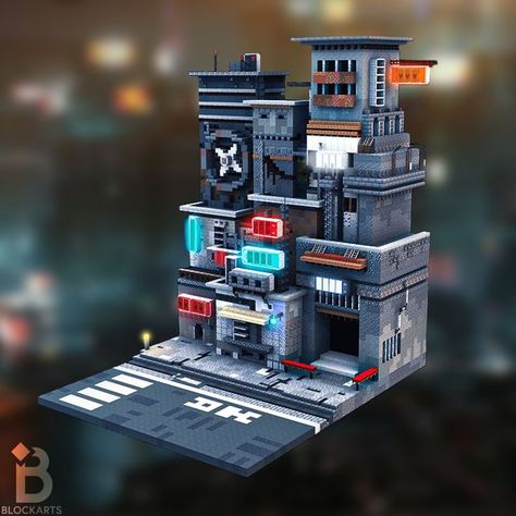 Minecraft Ship Design, Minecraft Futuristic Building Ideas, Minecraft Cyberpunk Skyscraper, Minecraft Cyberpunk Base, Minecraft Future City, Minecraft Modern Factory, Minecraft Cyberpunk Building, Science Lab Minecraft, Minecraft Dystopian Builds