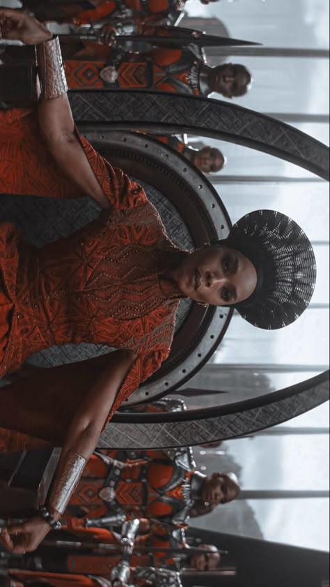 Black Panther Photoshoot, Wakanda Forever Wallpaper, Queen Of Wakanda, Queen Ramonda, Forever Wallpaper, Black Panther Superhero, Best Marvel Movies, Black Panther 2018, Letitia Wright