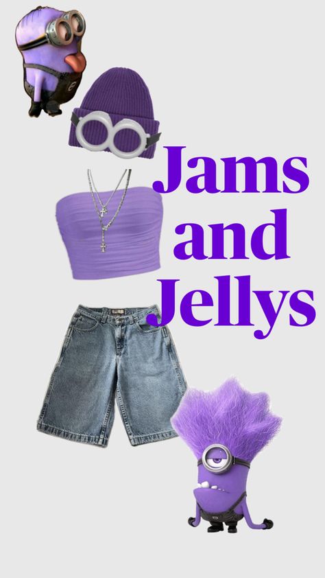 Minion Outfit Women, Purple Minion Costume Diy Women, Minion Costumes Women's, Purple Minion Halloween Costume, Purple Minion Costume, Diy Minion Costume, Halloween Rave Outfits, Minion Outfit, Purple Minion