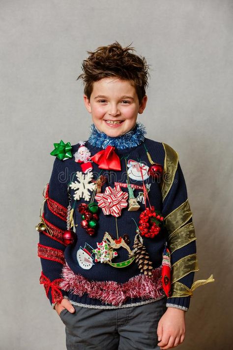 Boys ugly christmas sweater