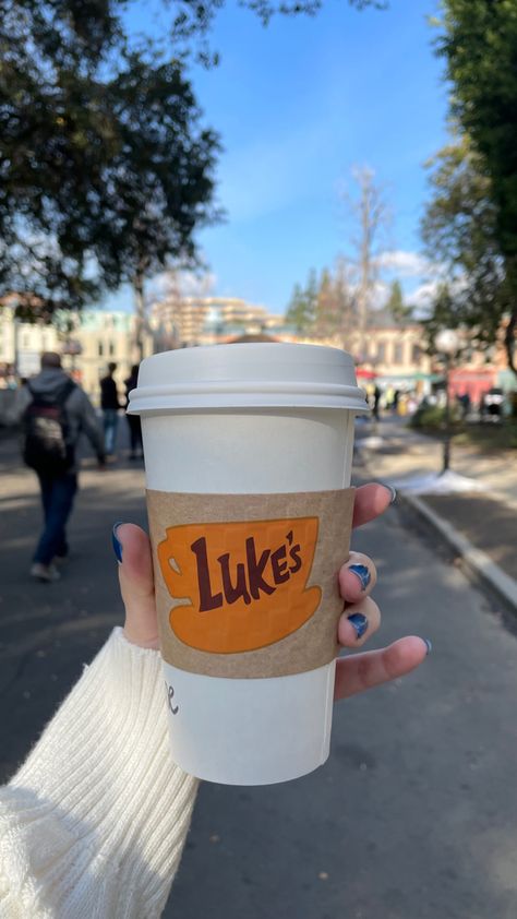 Gilmore Girls Stars Hollow Lukes Cafe Aesthetic, Lukes Coffee Aesthetic, Luke’s Diner Coffee Cup, Luke’s Diner Aesthetic, Lukes Diner Aesthetic, Luke’s Diner, Gilmore Girls Pumpkin Painting, Stars Hollow Wallpaper, Lukes Diner Logo