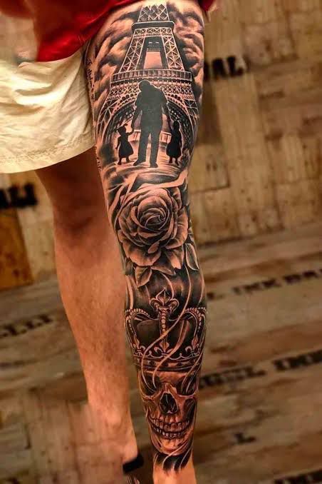 Hungarian Tattoo Ideas For Men, Leg Tats For Men, Lower Leg Tattoos For Men, Hungarian Tattoo, Ankle Band Tattoo, Leg Tattoos For Men, Lion Forearm Tattoos, Tattoo Pierna, Half Sleeve Tattoos Forearm