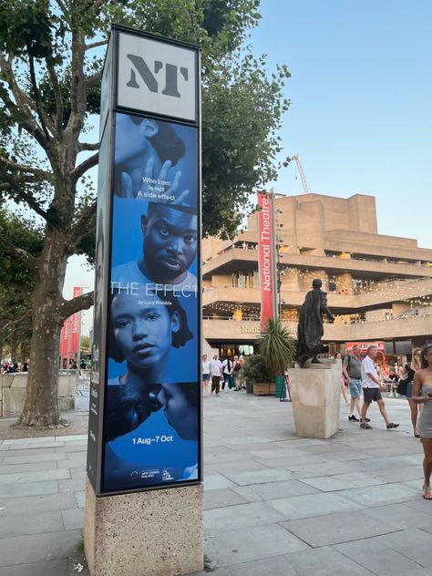 the effect taylor russel papa essiedu national theatre lyttleton theatre southbank summer Youth Theatre, Drama School, London Theatre, National Theatre, Acting Career, Gap Year, 2024 Vision, Side Effects, Vision Board