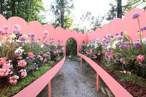 Inside T’s Party at Salone del Mobile in Milan Wall Gardens, Villa Necchi, Planter Wall, Gardens Ideas, Garden Villa, Interactive Installation, Farm Buildings, Wall Garden, Garden Planter