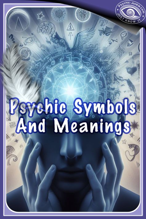 Psychic signs and symbols are the images, patterns, or phenomena that people with psychic abilities perceive during their readings or experiences. Psychic Symbols, Spooky Buildings, Clairvoyant Psychic Abilities, Psychic Development Learning, Signs And Symbols, Spirit Of Truth, Angel Guidance, Psychic Development, Symbols And Meanings