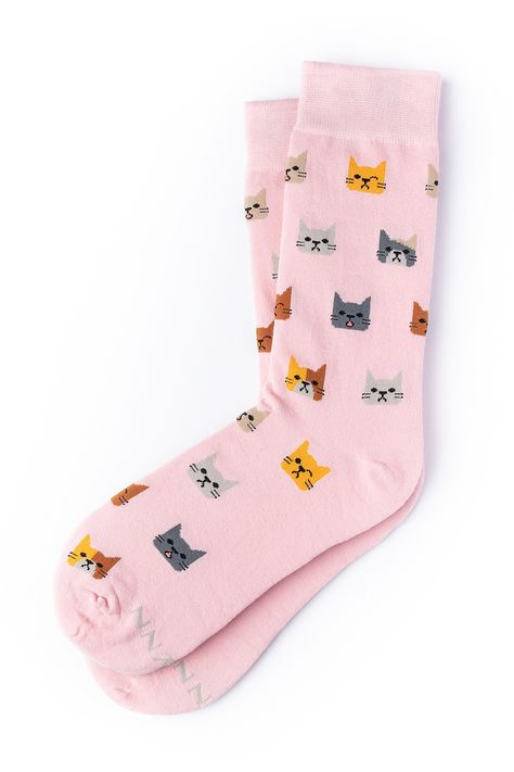 No need to pussyfoot around, step in style with these kitty cat socks in black.  Made from high-quality cotton, these socks are a combo of cats, comfort and class. Avocado Socks, Cat Socks, Women's Socks, Cute Socks, Pink Cat, No Show Socks, Boy Clothes, Stocking Fillers