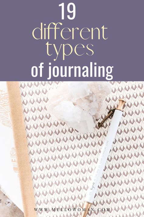 Journaling is a beneficial practice for many different reasons. It can help you implement new ideas or thoughts into your own life. It’s also an excellent outlet for creativity, and it allows you to reflect on your own personal journey. Here are 19 different types of journaling to inspire your writing! Types Of Journal Prompts, Guide To Journaling, Different Journal Types, Different Types Of Journals To Keep, Different Kinds Of Journals, Different Types Of Journaling, Types Of Journals Ideas, Journaling Categories, Unique Journal Ideas