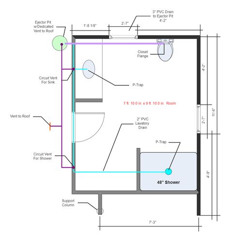 Plumbing Layout Plan Toilet Plumbing Layout Plan, Sanitary Plumbing Layout Plan, Plumbing Drawing Plan Bathroom, Residential Plumbing Plan, Plumbing Plan Layout, Plumbing Drawing Plan House, Plumbing Installation Plan, Plumbing Drawing Plan, Bathroom Plumbing Layout