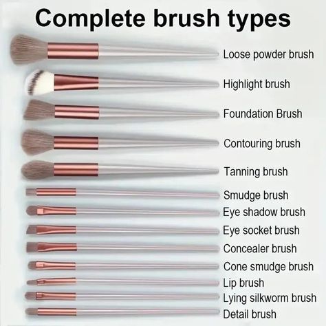 makeup brush set soft fluffy professional cosmetic tool https://www.theari.de/products/makeup-brush-set-soft-fluffy-professional-cosmetic-tool-1 ARI #Bestseller Bronzer Brush, Makeup Brush Set Professional, Highlighter Brush, Brush Type, Professional Makeup Brushes, Foundation Makeup, Women Cosmetics, Eyebrow Brush, Concealer Brush