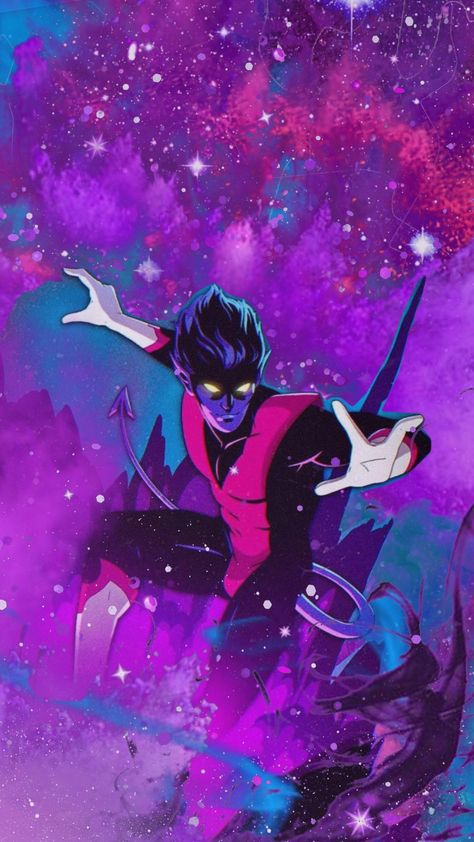 #nightcrawler #xmen #xmen97 Nightcrawler Priest, Nightcrawler Wallpaper X Men, Xmen 97 Nightcrawler, Nightcrawler Pfp, Nightcrawler Wallpaper, Marvel Nightcrawler, Nightcrawler Fanart, Wagner Aesthetic, X Men Wallpaper