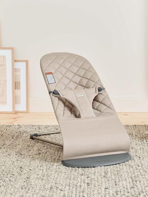 Baby Bjorn bouncer - a must have for new moms Baby Bjorn Bouncer, Best Baby Bouncer, Travel Crib, Classic Quilts, Baby Bjorn, Baby Bouncer, Rock Baby, Baby Swings, Baby Protection