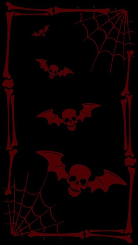 Dark Red And Black Background, Red And Black Gothic Wallpaper, Goth Background Wallpapers, Red N Black Wallpaper, Red Goth Wallpaper, Goth Background, Wallpaper Goth, Bat Wallpaper, Goth Aesthetic Wallpaper