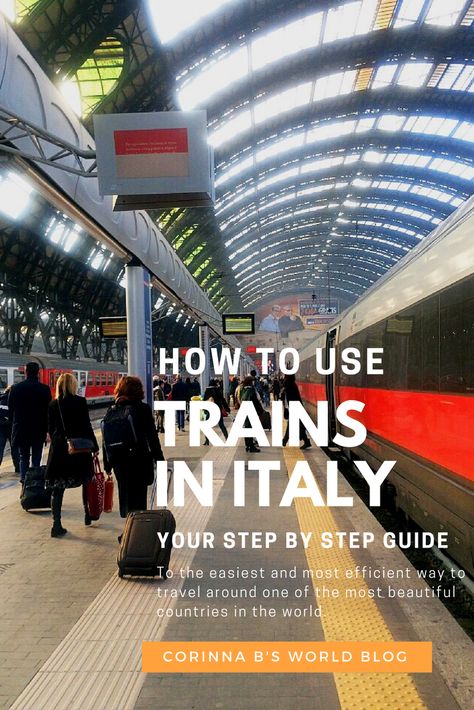 Trains In Italy, Italy By Train, Travel In Italy, Italy Trip Planning, Italian Vacation, Train System, Italy Itinerary, Italy Travel Tips, Italy Travel Guide