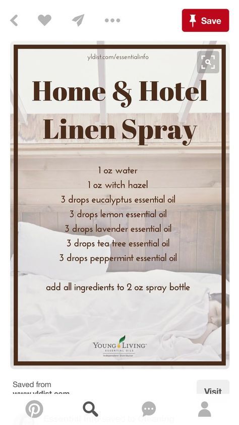 Home & Hotel Linen Essential Oil Spray. Essential Oil Recipes, Essential Oil Sprays Essential Oil Sprays, Linen Spray Recipe, Linen Spray Essential Oils, Pinstripe Bedding, Essential Oil Spray Recipes, Essential Oil Perfumes Recipes, Hotel Linen, Essential Oil Diffuser Blends Recipes, Young Living Essential Oils Recipes