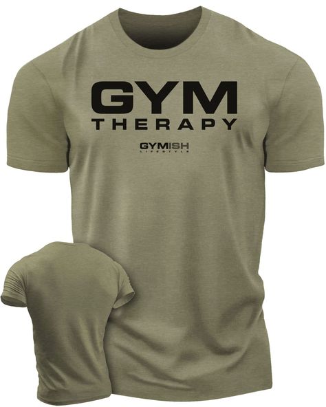 PRICES MAY VARY. T-Shirts 60% Cotton/40% Poly; Hoodie 100% Cotton Made in USA or Imported Pull On closure Machine Wash Gym Therapy - These fitness mens shirts carry fun sayings and quotes about exercise. The humor and novelty on each funny gym shirt for men will make them a favorite wardrobe piece Cool T-Shirt - These funny workout shirts for men with sayings feature a cotton tee perfect for a guy at the gym. The gym workout shirts for men are highly comfortable and flexible for workouts Unique Savage Not Average, Powerlifting Shirts, Gym Shirts Mens, Weightlifting Shirts, Funny Gym Shirts, Funny Workout Shirts, Funny Workout, Funny Gym, Mens Workout Shirts