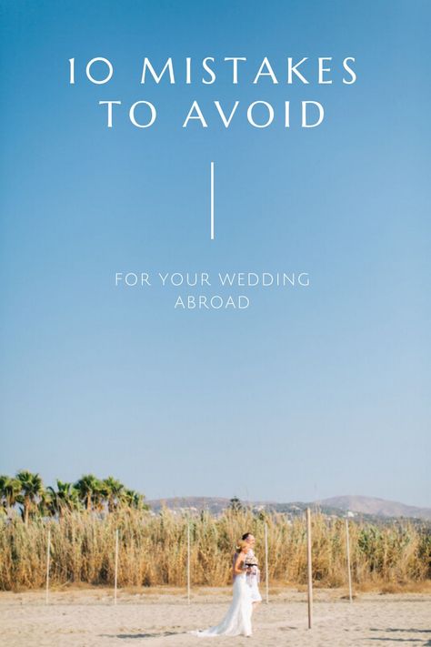 What you need to know before planning your wedding abroad Wedding Ideas Abroad, Abroad Wedding Ideas, Wedding Abroad Ideas, Abroad Wedding, Weddings Abroad, Low Key Wedding, Getting Married Abroad, Dream Venue, Private Wedding