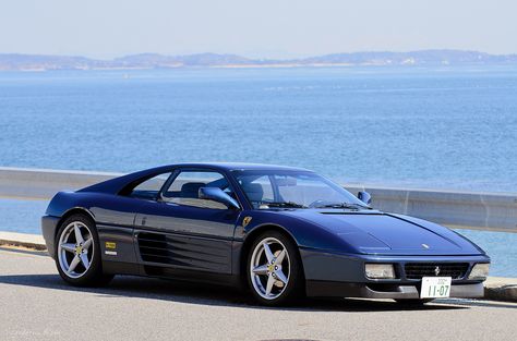 Ferrari 348 TB Blue Ferrari, Ferrari 348, Pontiac Fiero, Prancing Horse, Ferrari Cars, Ferrari F40, A Million Dollars, Ferrari Car, Ferrari 458