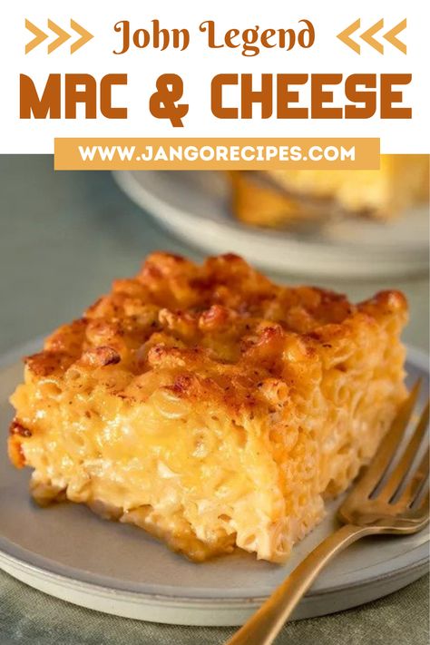 John Legends Mac And Cheese, John Legends Macaroni And Cheese, John Legend Mac And Cheese, John Legend Mac And Cheese Recipe, Monterey Jack Cheese Recipes, Macandcheese Recipe, Face Recipes, Best Mac And Cheese Recipe, Mac And Cheese Recipe Soul Food