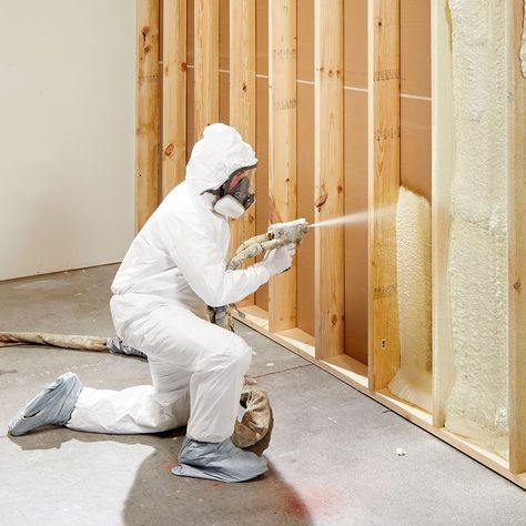 There is no better performing #insulation than closed cell spray foam. Find out why. Diy Spray Foam Insulation, Spray Foam Insulation Kits, Spray Insulation, Attic Insulation, Home Insulation, Spray Foam Insulation, Diy Sprays, Roof Trusses, Closed Cell Foam