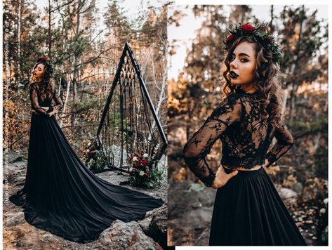 A Line Wedding Dress Simple, Satin A Line Wedding Dress, Gothic Gowns, Simple Boat, Wedding Dress Simple, Casual Wedding Guest Dresses, Black Wedding Dress, Tulle Long Skirt, Beach Wedding Guest Dress