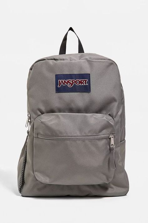 Mochila Jansport, Grey Backpacks, Streetwear Accessories, Blue Cross, Deep Gray, Jansport Backpack, Large Backpack, Fjallraven Kanken, Mens Streetwear