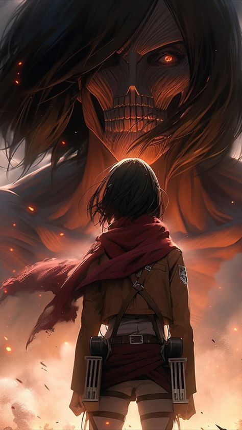 【Mikasa Ackerman from Attack on Titan】 ⁀➷ Wallpaper ✪ Erin Attack On Titan, Attack On Titan Wallpaper, Titan Wallpaper, Mikasa Anime, Mikasa Armin, Tanda Tanya, Attack On Titan Tattoo, Animes Emo, Atack Ao Titan