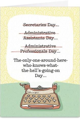 Happy Secretary's Day Quotes, Administrative Assistant Day, Admin Professionals Day, Thoughtful Cards, Administrative Professionals Day, Admin Day, Legal Assistant, Lunch Invitation, Secretary's Day