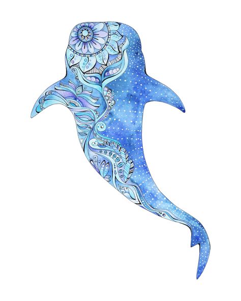 Drawing Whale Shark, Mantaray Art, Whale Shark Painting, Whale Shark Art, Whale Shark Drawing, Shark Wall Decor, Ocean Theme Tattoos, Whale Shark Tattoo, Ocean Art Painting