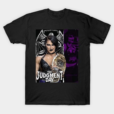 Wwe The Judgement Day Rhea Ripley Dominik Mysterio Damian Priest -- Choose from our vast selection of Crewneck and V-Neck T-Shirts to match with your favorite design to make the perfect custom graphic T-Shirt. Pick your favorite: Classic, Relaxed Fit, V-Neck, Tri-Blend, Dolman Extra Soft Tri-Blend, Slouchy V-Neck, Slouchy, Premium, Heavyweight, Curvy, Ringer, and Curvy V-Neck. Customize your color! For men and women. The Judgement Day, Rhea Ripley Wwe, Kirby Vacuum, Dominik Mysterio, Wwe Outfits, Judgement Day, Wwe Superstar Roman Reigns, Damian Priest, Rhea Ripley