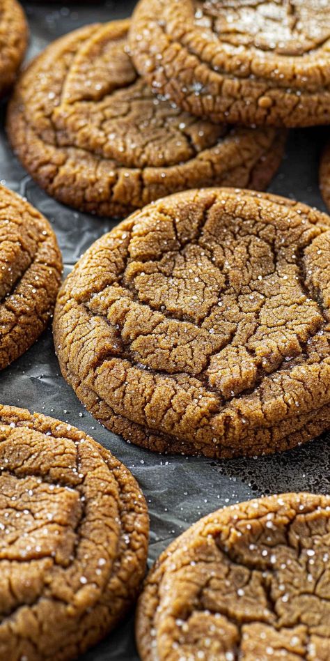 Soft Ginger Cookies [25 Minutes] - Chasety Ginger Cookies With Icing, Snickerdoodle Bars, Soft Ginger Cookies, Gingersnap Cookies, Lemon Brownies, Maple Butter, Ginger Snap Cookies, Ginger Cookies, Dessert Options