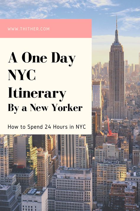 Nyc One Day Itinerary, Nyc In One Day, One Day In Nyc, New York Tourist Attractions, Things To Do Nyc, New York Day Trip, New York Itinerary, Nyc 2023, Visit Nyc