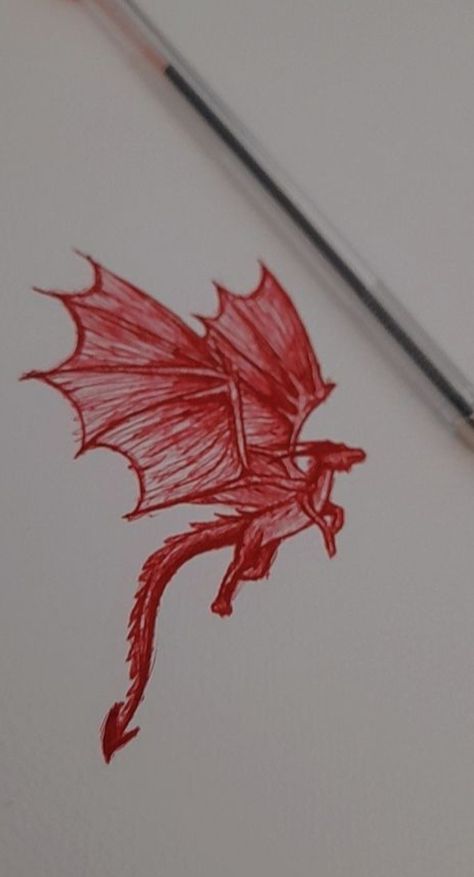 Red Ink Sketch, Red Drawings Simple, Red Drawing Aesthetic, Red Sketch Drawings, Red Drawings Aesthetic, Dragon Drawing Simple, Red Dragon Drawing, Red Pen Drawings, Red Drawing Ideas