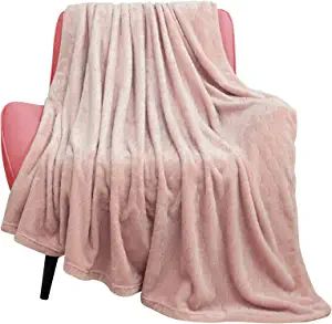 Amazon.com: TOONOW Fleece Blanket Textured Fuzzy Plush Throw Blanket Twin Size 60" x 80", Super Soft Fluffy Bed Blanket Geometric Pattern Comfy Microfiber Flannel Blankets for Couch, Bed, Sofa, Light Pink : Home & Kitchen Blankets For Couch, Fluffy Bedding, Travel Blanket, Cozy Throw Blanket, Twin Blanket, Lightweight Blanket, Side Design, Fluffy Blankets, Plush Throw Blankets