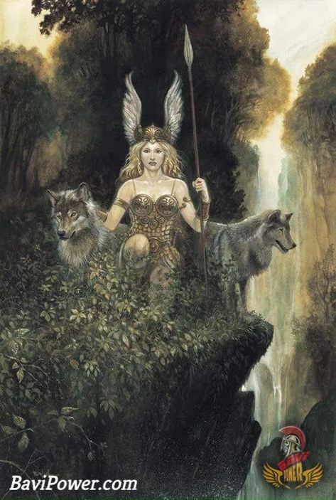 Who was Norse God of Love? Any god in the Norse pantheon embodied certain qualities that could distinguish them from others. In Norse mythology, there was also the god of love, in the sense of loving and being loved. She was goddess Freya - Norse God of Love. #viking #norse #scandinavian #celtic #bavipower #mythology #history #warrior #ragnarok #freya Freya Goddess, Arte Viking, Norse Goddess, Female Armor, Old Norse, Norse Vikings, Sanya, Wow Art, Arte Fantasy