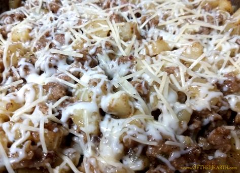 Italian Sausage And Potatoes Skillet, Fried Potatoes With Sausage, Sausage Recipes Potatoes, Italian Sausage And Potatoes, Ground Italian Sausage Recipes, Sausage And Potatoes Skillet, Potatoes Skillet, Turkey Italian Sausage, Sausage And Potatoes