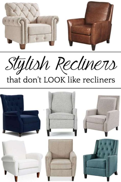 Stylish Recliners for a Budget - Bless'er House Stylish Recliners, Design Living Room, Decorating On A Budget, Room Layout, Design Furniture, Home Decor Ideas, Recliner Chair, Rustic House, On A Budget