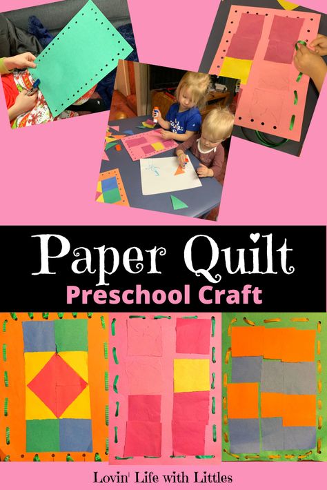 Quilt Activity For Preschool, Q For Quilt Craft Preschool, Quilt Preschool Activities, Q Is For Quilt Preschool Craft, Preschool Quilt Craft, Class Quilt Preschool, Quilt Craft For Preschoolers, Q Is For Craft Preschool, Q Projects For Preschool