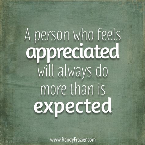 “A person who feels appreciated will always do more than is expected.” ~ Unknown #success #leadership #motivationalquotes A Person Who Feels Appreciated, Leadership Motivation, Effective Leadership, Appreciation Quotes, Simple Reminders, Motivational Quote, Note To Self, Do More, Favorite Quotes