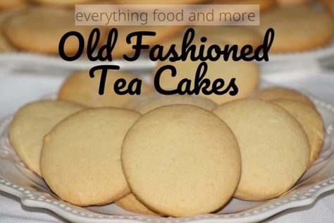 These Old Fashioned Tea Cakes are the perfect treat to satisfy your sweet tooth without racking up to many calories-which is always a good thing! It’s the perfect cross between cake and cookie; crispy on the outside, moist on the inside Tea Cakes Recipes Old Fashion, Old Fashion Tea Cake Recipe, Tea Cake Cookie Recipe, Scratch Desserts, Old Fashioned Tea Cakes, Tea Cakes Southern, Tea Cake Cookies, Tea Cakes Recipes, Tea Cookies