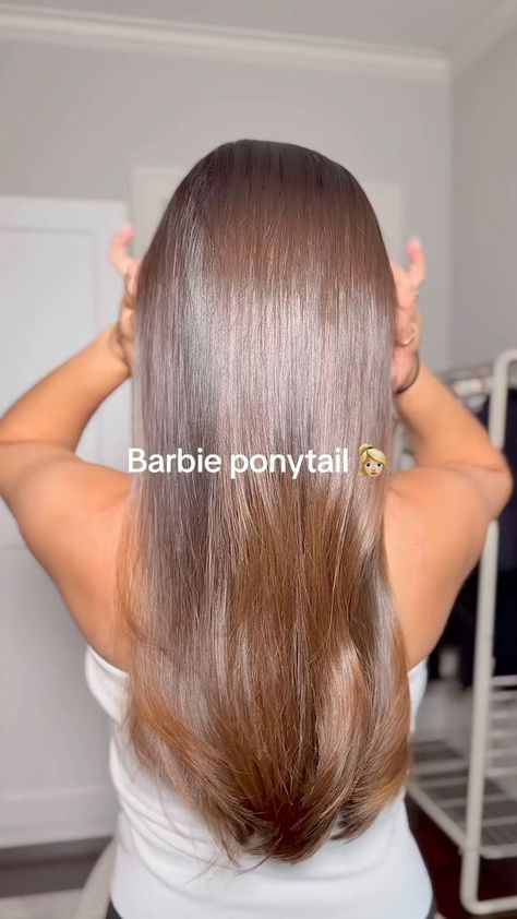 1.1M views · 7.5K reactions | This Claw Clip 💅 #viral #trending #ponytail #barbiehairstyles #clawcliphairstyles #reels | Audrey Victoria | Audrey Victoria · Original audio Audrey Victoria, Short Stacked Bob Haircuts, Barbie Ponytail, Red Blonde Hair, Stacked Bob Haircut, Cute Simple Hairstyles, Hair Tips Video, Clip Hairstyles, Haircuts Straight Hair