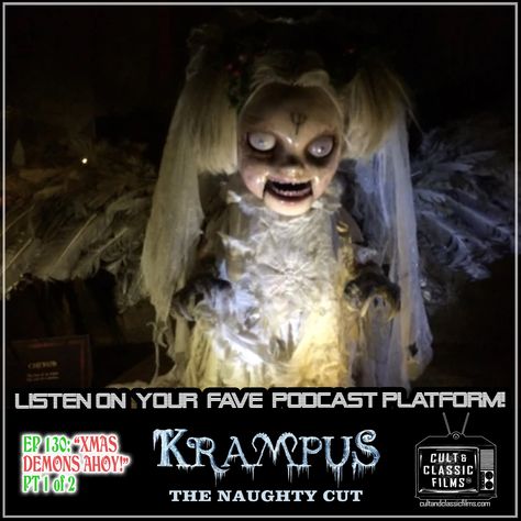 We're getting in the holiday spirit with KRAMPUS: THE NAUGHTY CUT (2015/2021)! Listen wherever you get your podcasts and at https://cultandclassicfilms.com/! #christmas #holidays #xmas #krampus #krampusnacht #demon #folktale #michaeldougherty #adamscott #tonicollette #christmasmovie #horror #horrormovie #christmashorrormovie #movie #film #filmreview #sfx #practicaleffects #monstermakeup #monsters #scary #krampusthenaughtcut #krampus2015 #polonia #merrychristmas #happyholidays #familyfilm #cool Krampus Movie, Monsters Scary, Christmas Horror Movies, Cartoons Episodes, Halloween Monsters, Practical Effects, Christmas Horror, Family Films, Halloween Monster