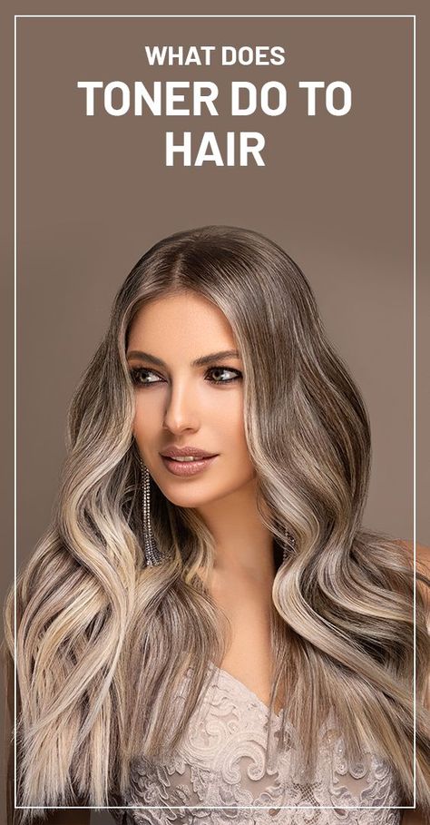 Best Hair Toners, Different Toner For Blondes, Different Hair Toner Colors, Toners For Gray Hair, Toner Over Blonde Highlights, Toned Hair Before And After Blondes, Brown Hair Toner Colors, Toner Vs Hair Dye, Toner On Dark Brown Hair